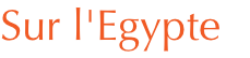 Sur l'Egypte